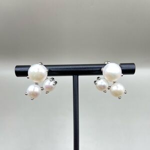 Honora Freshwater Pearl Cluster Post Earrings